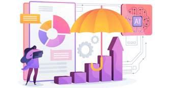 An illustration of graphics and metrics